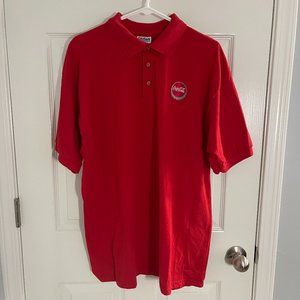 Coca-Cola Red Polo - size XL